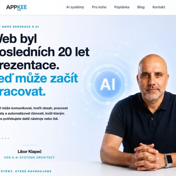 SaaS Platforma pro tvorbu AI automatizací a systémů APPKEE.app